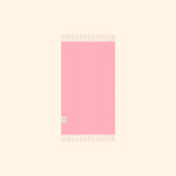 Silent Ripple Pure Cotton Hand Towel In Baby Pink