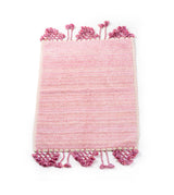Earth Lines Hand Towel In Pink