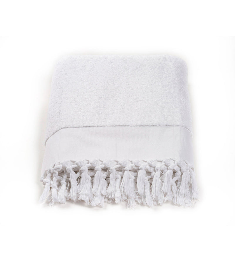 Plush & Bare Bath Towel In White